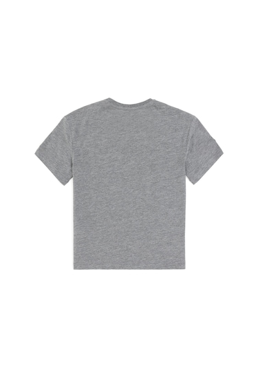 U.s. Polo Assn. Erkek Çocuk Gri Melanj Tişört Basic 50295447-vr086 Gri Melanj