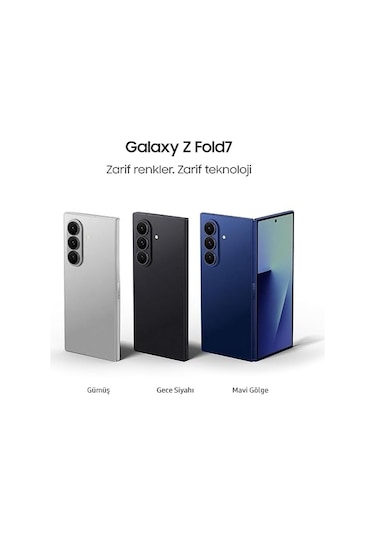 Samsung Galaxy Z Fold7 256 GB (Samsung Türkiye Garantili)