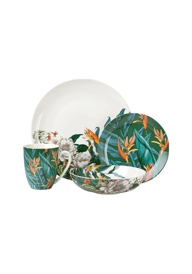 Maxwell & Williams Gece Bahçesi Yemek Tabağı, 27,5 Cm 123656395 Beyaz