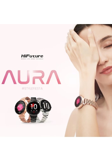 HiFuture Future Aura Amoled 27 MM Akıllı Saat (Distribütör Garantili)