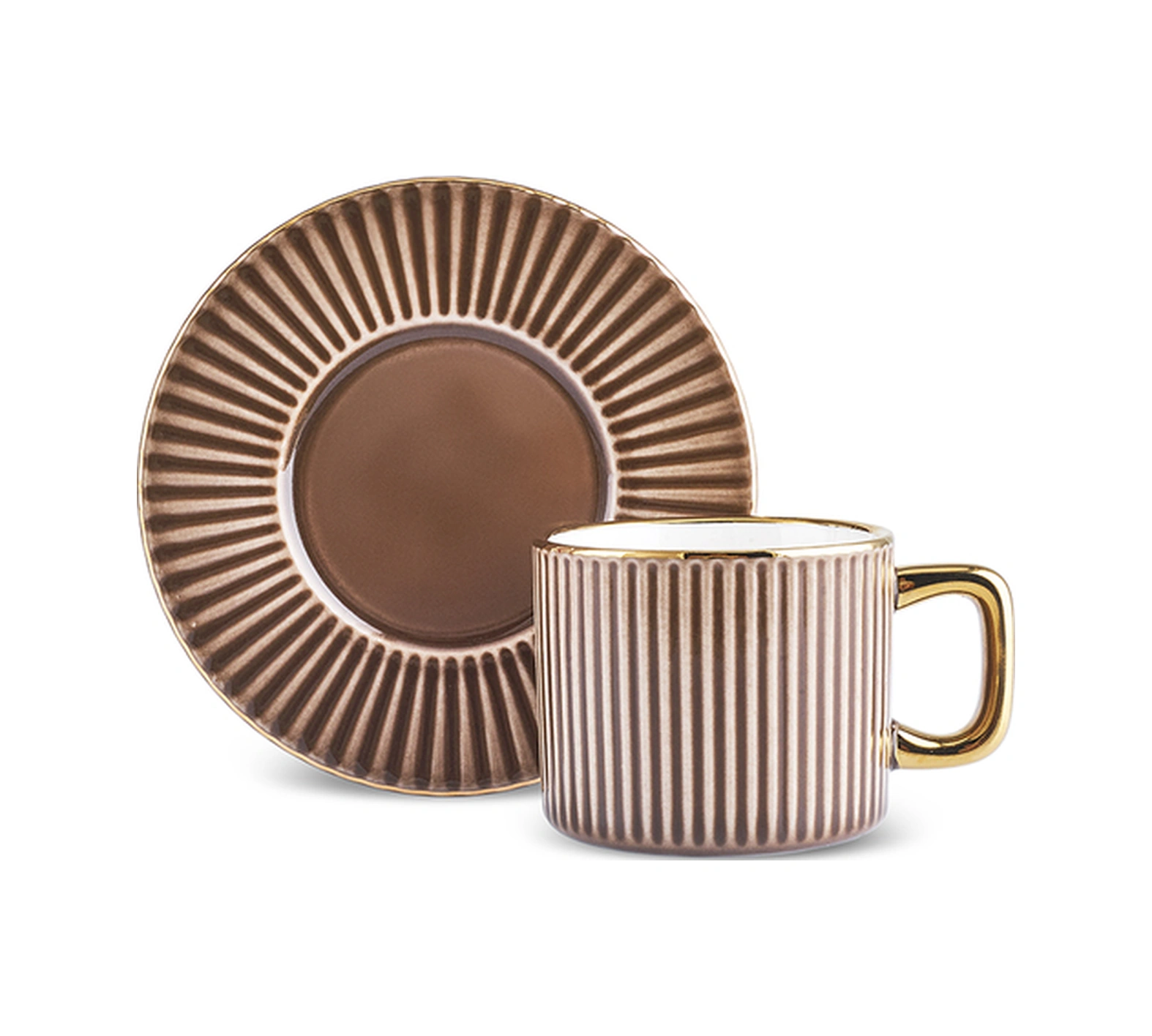 Karaca Massimo 6 Kişilik Kahve Fincanı 90 Ml Kahverengi