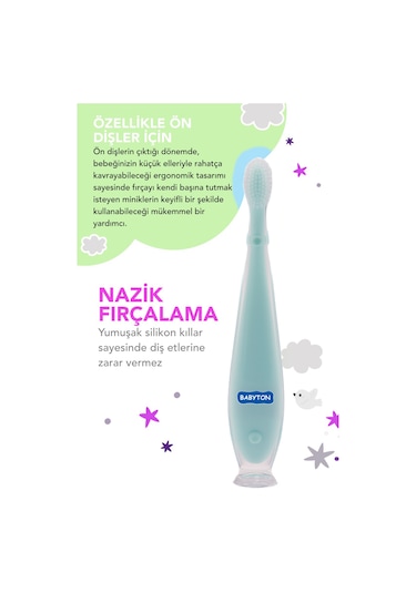 Babyton Silikon Bebek Diş Fırçası