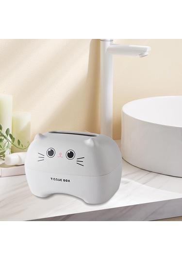 Homyl Doku Kutusu Vanity Tezgah Mutfak Banyo Için Beyaz Beyaz