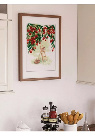 Rıolıs Cherry Garden Nakış Seti 21x30cm 2205 213130270