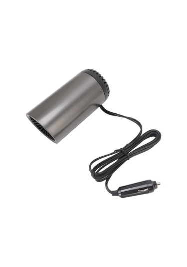 Yunboo 12v Araç Isıtıcı - Hızlı Isı, Buji Soketli, 360 Döner Süngerli Tutucu İle Cam Toz/don Giderici, Soğuk-hot 2-in-1 Fonksiyonlu, Aşırı Isı Korumalı