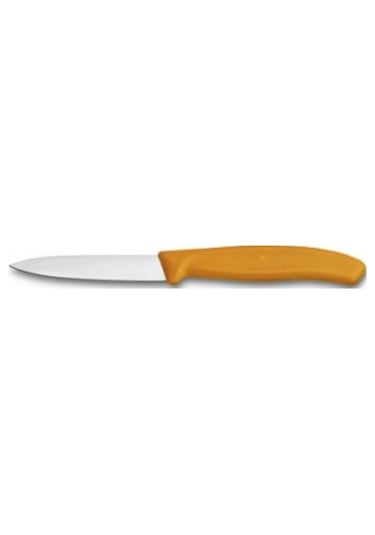 Victorinox 6.7606.L119 8Cm Soyma Bıçağı Turuncu Orta Keskinlik Turuncu