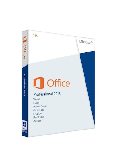 Microsoft Office 2013 Profesyonel 32/64 Bit Süresiz Kutu Lisans (446606215)