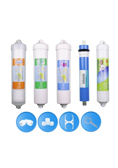 Su Arıtma Cihazı Membranlı İnline 5'li Filtre Set