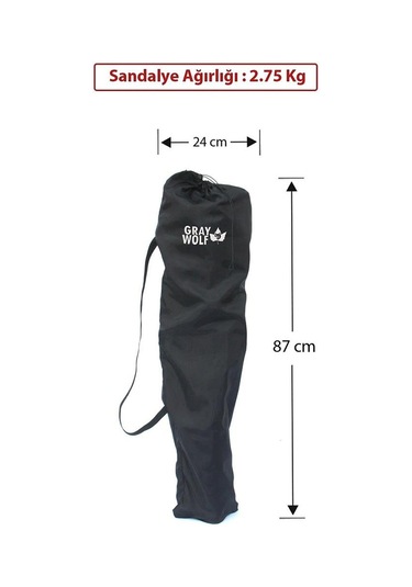 Gray Wolf Bardaklı Kamp Sandalyesi - Mor Bp200 Mor