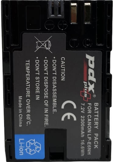 Pdx Canon Lp-E6Nh Batarya 2300Mah