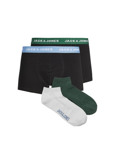 Jacsolid Weekend Erkek Siyah 2'li Boxer - 12241116 Siyah