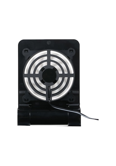 Jeemson Siyah Cep Telefonu Ve Tablet Soğutma Stantı - Ayarlanabilir Fanlı Düşük Gürültülü Evrensel Tutucu