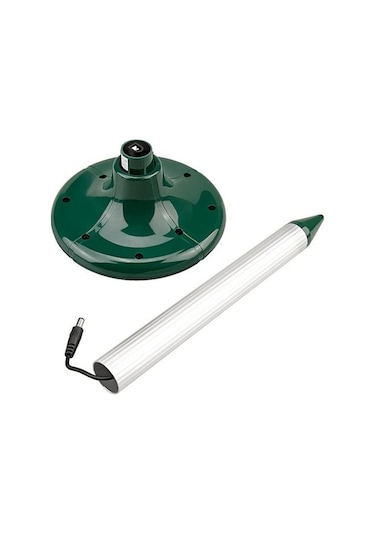 Yaozixa Güneş Enerjili Ultrasonik Fare Kovucu - Alüminyum Boru Dairesel Model, Toprakta Takılabilir, 1 Adet