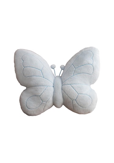 Suntek Kelebek Şeklinde Yastık Hediyesi Rahat Sevimli Yatak Mavi