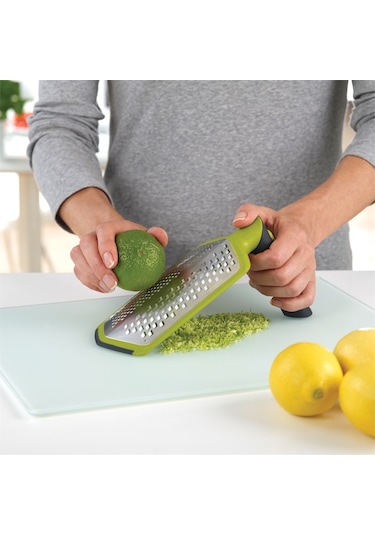 Joseph Joseph Twist Grater Katlanır Saklama Kaplı 2'li Rende - Yeşil