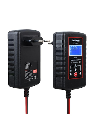6v-12v 2 Amper Akü Şarj Cihazı
