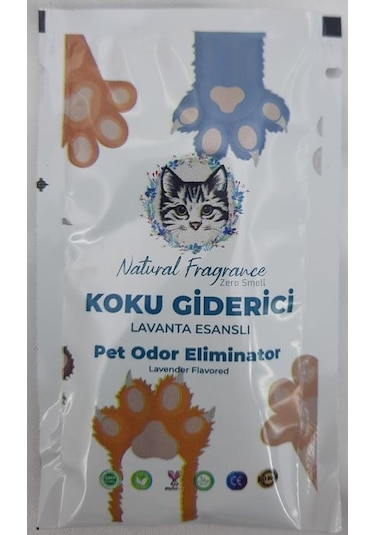 Natural Fragrance Kedi Kumu Koku Giderici Lavantalı 25 G