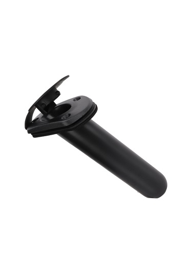 Wezone Kayık İçin Dayanıklı Pc-abs Malzeme Olta Sapı Tutucu, Kol Sağlama Ve Kol Depolama Fonksiyonu, 40mm İç Çaplı Siyah Montajlı Aksesuar