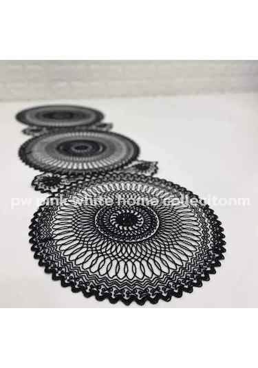 Pw Pink White Home Collection Suplea Runner 38x115 Cm Kordon İşlemeli Runner