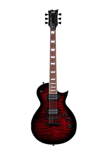 Esp Ltd Ec-256qm See Thru Black Cherry Sunburst Elektro Gitar