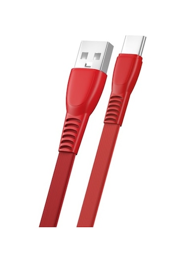 Fitplus Flat Fs-403 Type-C Data/Şarj Kablosu 2.4A 1Mt (521340684)