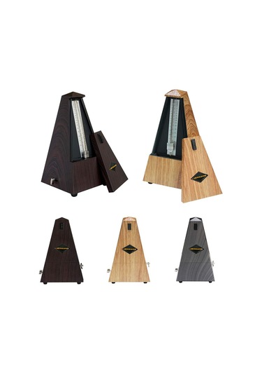 Hermann Mayer Hm01 Gry Piramit Metronom - Gri Ahşap Desenli