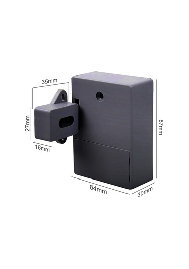 Ayt Powermaster Pm-26971 Gizli Çekmece Dolap Rfıd Kapı Güvenlik Kilidi Keyfob Çipli Kilidi