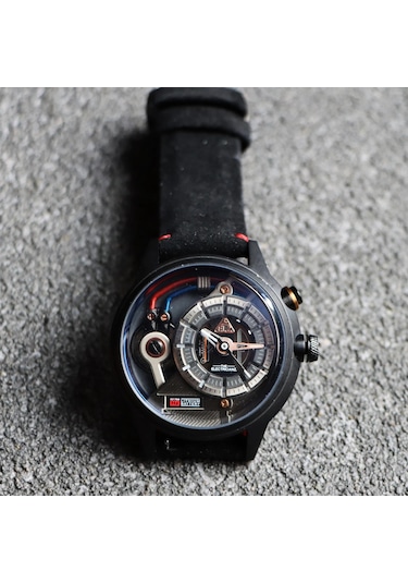The Electricianz The Dark Zz-a3c/05-cld 45mm Erkek Kol Saati