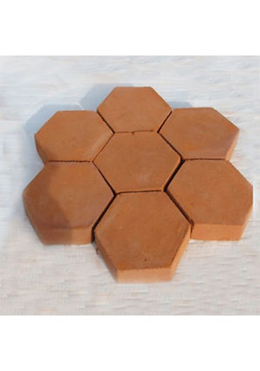 Qingmipy Altıgen Bahçe Taşı Kalıbı - Dayanıklı Pp Malzeme, Yeniden Kullanılabilir Dıy Yürüyüş Yolu Şablonu Çok Renkli