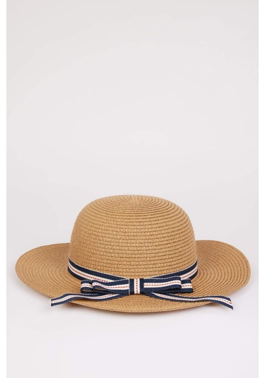 DeFacto Kadın Hasır Şapka D9458AX25SMBN126 Kahve