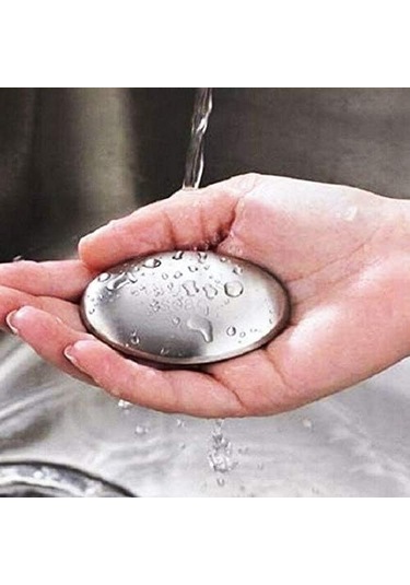 Qingmipy 304 Paslanmaz Çelik Koku Neutralizasyon Sabunu: El Koku Giderici, Ayak Tahta Ve 3-5 Yıllık Kullanim Süresi Gümüş