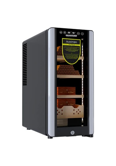 Quantoro Qcc-40-a Elektronik Nemlendirme & Soğutmalı Siyah Puro Dolabı - Qtr-005