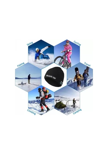 Eleven Markets Polar Bere Kar Motorcu Outdoor Bere Antrasit Polar Bere Antrasit