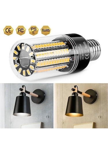 Beyaz E14 Led Ampul Mısır Lambası E27 Led Mısır Ampul 110v Lampada Led Bombillas 5736 Ampul Ac85 265v 3.5w 5w 7w 9w 12w 15w 20w E14 5w