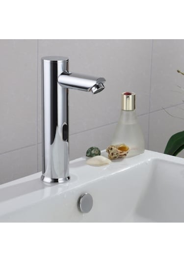 Suntek Alaşım Otomatik Sensör Lavabo Su Musluğu Eller Serbest