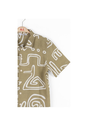 Nk Kids Turtle Erkek Çocuk Gömlek 48365 Yeşil