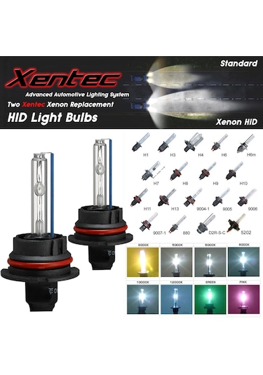 H3 8000K Xenon Far Ampulü Yedek 2 Adet