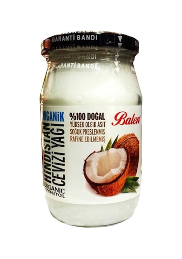 Organik Hindistan Cevizi Yağı Soğuk Pres 300 Gr Diğer