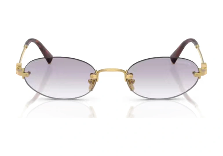 Mu Mua54s 5ak04o 51-20-140 Kadın Güneş Gözlüğü Altın