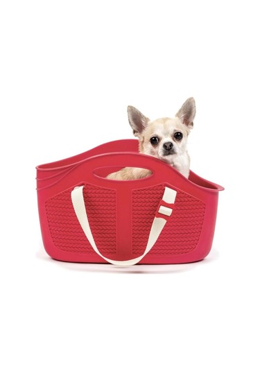 Bama Evcil Hayvan Taşıma Çantası Mercan Kırmızısı