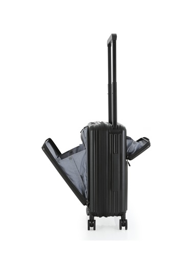 Mçs Baggaj V2402 Pc Kabin Boy Laptop Valizi Siyah