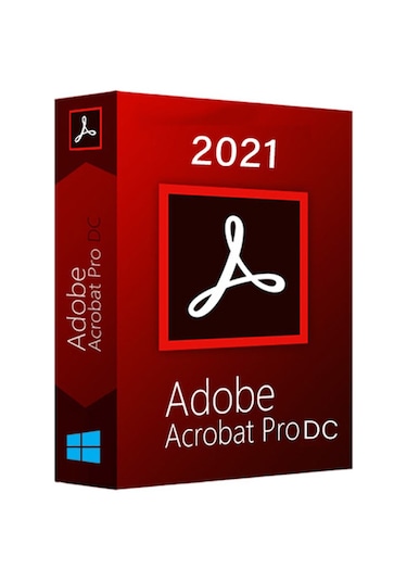 Adobe Acrobat Pro Dc Dijital Lisans - 2021 Windows