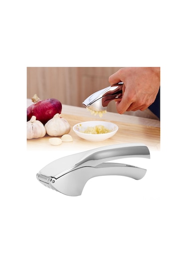 Dofolink Zink Alaşımlı Zencefil Ve Sarımsak Dilimleyici-kıvırıcı, Ergonomik Mutfak Aleti, Anti-pasak Ve Dayanıklı, Dışarıda Barbekü İçin Uygun Diğer