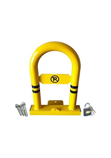 Kilitli Yatar Park Bariyeri Katlanır Bariyer Kişisel Otopark Direği Demiri