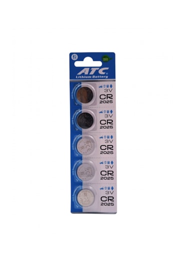 Atc Cr2025 3v Lityum Pil 5'li