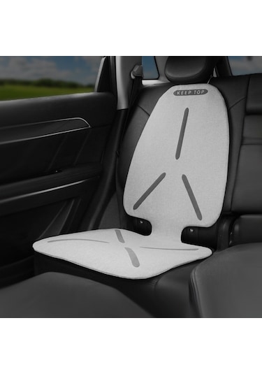 Sones Tutun Top Araba Çocuk Koltuğu Kaymaz Kalınlaşmış Aşınma Önleyici Koruyucu Ped Gri