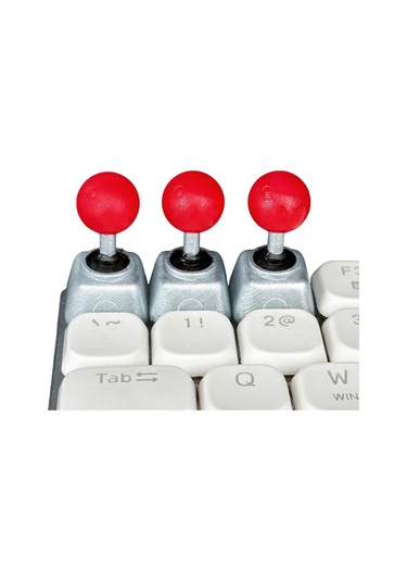 Gelişmiş Mekanik Oyun Klavyeleri İçin Retro Joystick Tuş Takımı Esc Tuş Takımları