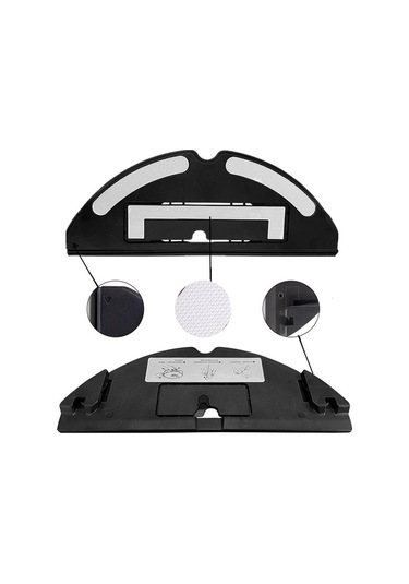 Hfambition Roborock S7/t7s/t7s Plus/g10 Süpürge İçin Titreşimli Mop Braketi - Değiştirme Mop Tutucu Aksesuarı