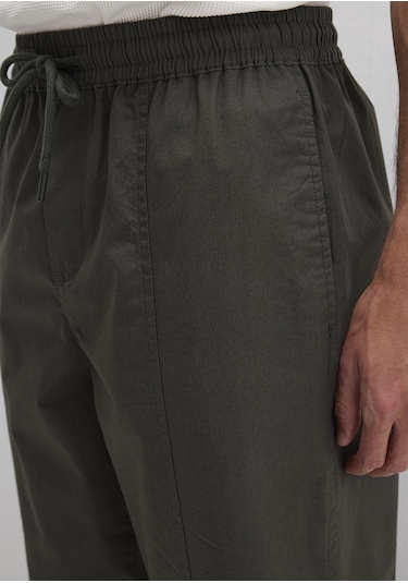 Mavi - Beli Lastikli Antrasit Jogger Pantolon 0010190-86764 Kahverengi Mavi - Beli Lastikli Antrasit Jogger Pantolon 0010190-86764 Kahverengi