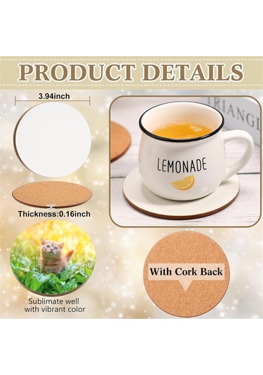 Xurunkeji 12 Adet Süblimasyon Bardak Altlıkları 4 X 4 İnç Sert Levha Bardak Altlıkları Mantar Ve Mdf Boş Bardak Altlıkları Süblimasyon Araba Bardak Altlıkları Beyaz Xurunkeji 12 Adet Süblimasyon Bardak Altlıkları 4 X 4 İnç Sert Levha Bardak Altlıkları Mantar Ve Mdf Boş Bardak Altlıkları Süblimasyon Araba Bardak Altlıkları Beyaz